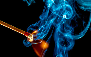 Картинка разное курительные принадлежности спички спичка пламя дым