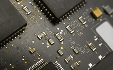 Картинка компьютеры комплектующие макро микросхема чипы детали