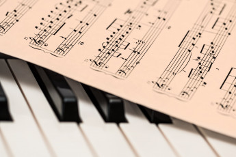 Картинка музыка -музыкальные+инструменты клавиши ноты