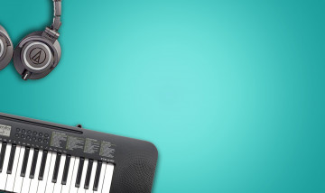 Картинка музыка -музыкальные+инструменты клавиши наушники