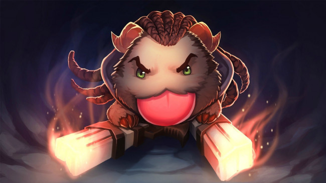 Обои картинки фото видео игры, league of legends, poro