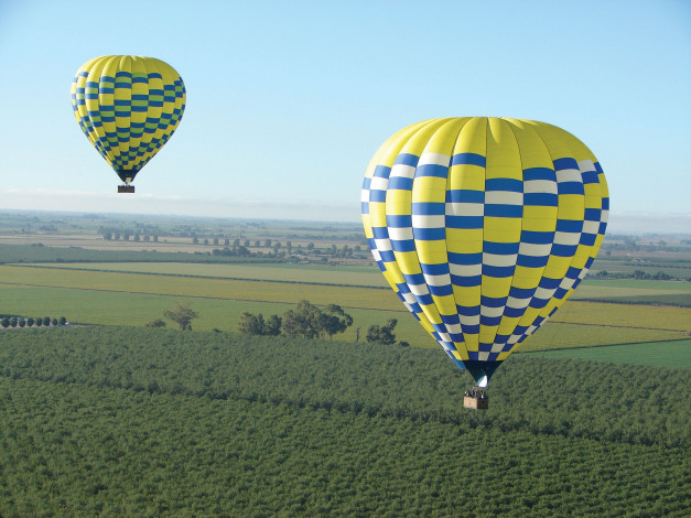 Обои картинки фото воздушные шары, авиация, воздушные шары дирижабли, воздушные, шары, небо, полёт