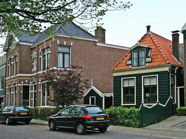 Обои картинки фото голландия, заанстад, города, улицы, площади, набережные