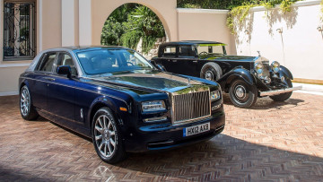 Картинка rolls royce phantom автомобили класс-люкс rolls-royce motor cars ltd великобритания