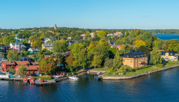 Картинка швеция+стокгольм+vaxholm города -+улицы +площади +набережные побережье река дома vaxholm стокгольм швеция