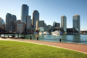 Картинка города бостон+ сша город city boston usa massachusetts
