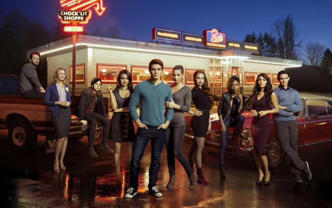 Обои картинки фото кино фильмы, riverdale , сериал, персонажи