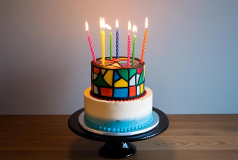 обоя 3д графика, праздники , holidays, birthday, cake