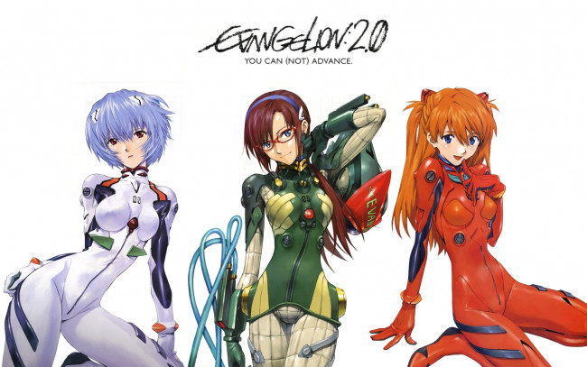 Обои картинки фото neon, genesis, evangelion, аниме