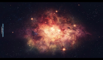 Картинка космос галактики туманности свет энергия раскаленный газ газовое облако