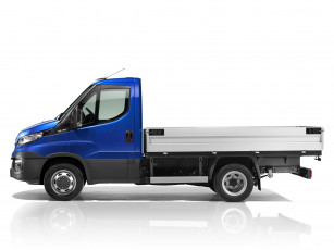 Картинка автомобили iveco 2014 cab chassis daily 35 синий