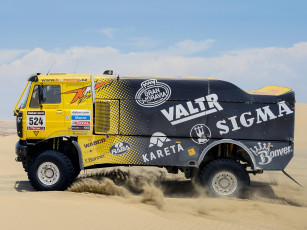Картинка спорт авторалли скорость vk 111-154 liaz пустыня песок гонка