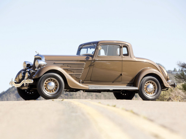 Обои картинки фото автомобили, dodge, seat, dr, coupe, rumble, deluxe, 1934г