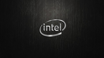 Картинка компьютеры intel интел потеки логотип значок кожа