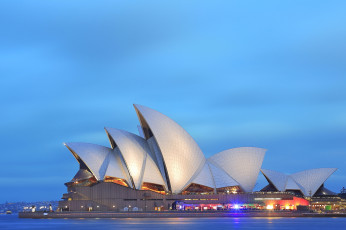 обоя sydney iconic opera house, города, сидней , австралия, опера