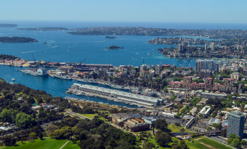 Картинка sydney города сидней+ австралия гавань порт