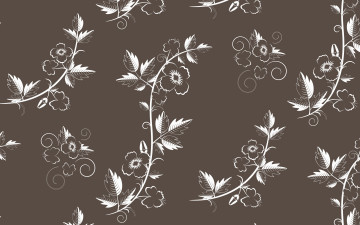 обоя векторная графика, цветы , flowers, текстура, floral, with, vector, retro, pattern