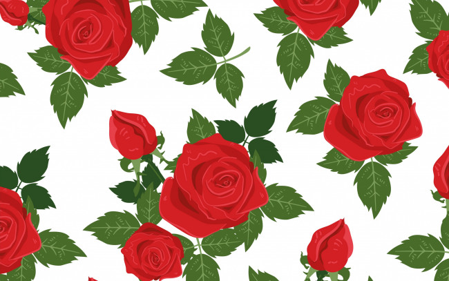 Обои картинки фото векторная графика, цветы , flowers, розы, текстура, background, pattern, цветы, vector, фон, rose