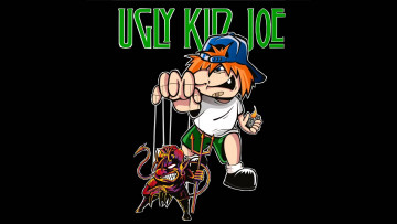 обоя ugly-kid-joe, музыка, ugly kid joe, логотип