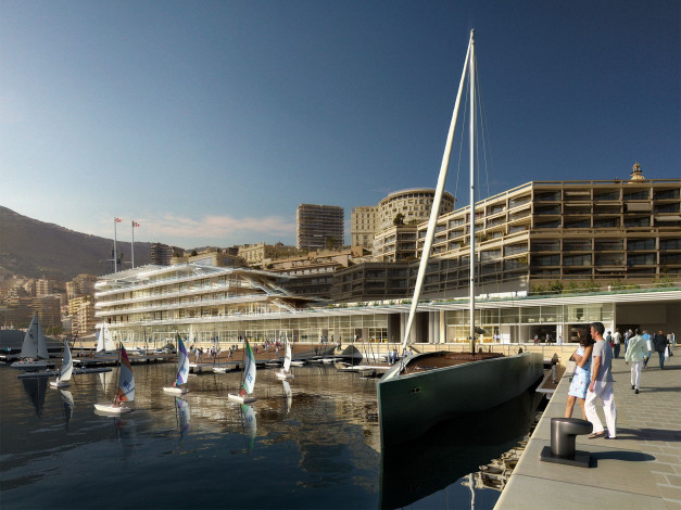 Обои картинки фото яхт, клуб, монако, корабли, порты, причалы, яхт-клуб