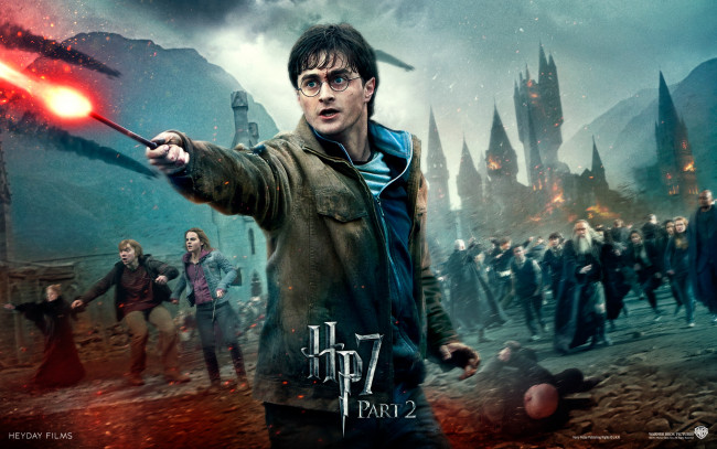 Обои картинки фото harry, potter, and, the, deathly, hallows, part, кино, фильмы, ii