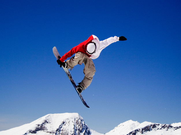 Обои картинки фото спорт, сноуборд, snow, winter, boarding