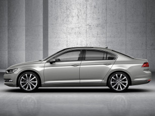 обоя автомобили, volkswagen, passat, 2014г, светлый, b8