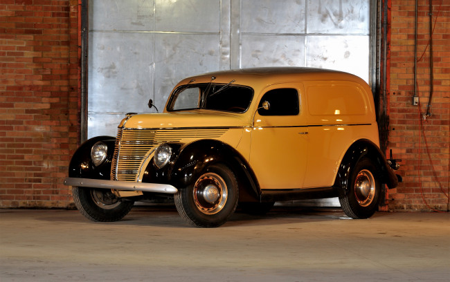 Обои картинки фото 1938 ford sedan delivery, автомобили, custom classic car, ford