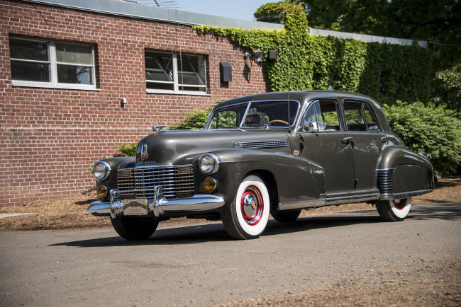 Обои картинки фото cadillac 60 special,  1941, автомобили, cadillac, автопробег, выставка, автошоу