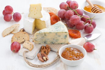 Картинка еда разное виноград сыр