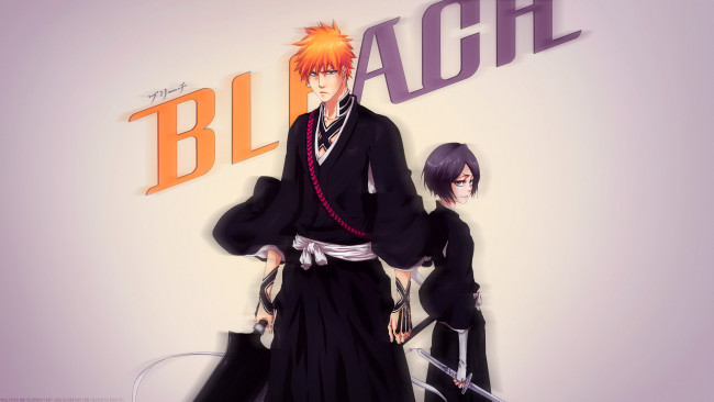 Обои картинки фото аниме, bleach, блич