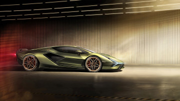 Картинка lamborghini+sian+2019-2020 автомобили lamborghini sian 2019 2020 крутой классный итальянский парень с изюминкой