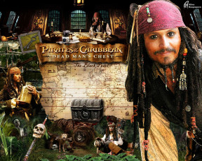 обоя пираты, карибского, моря, сундук, мертвеца, кино, фильмы, pirates, of, the, caribbean, dead, man`s, chest