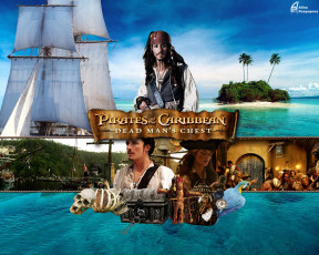 Картинка пираты карибского моря сундук мертвеца кино фильмы pirates of the caribbean dead man`s chest