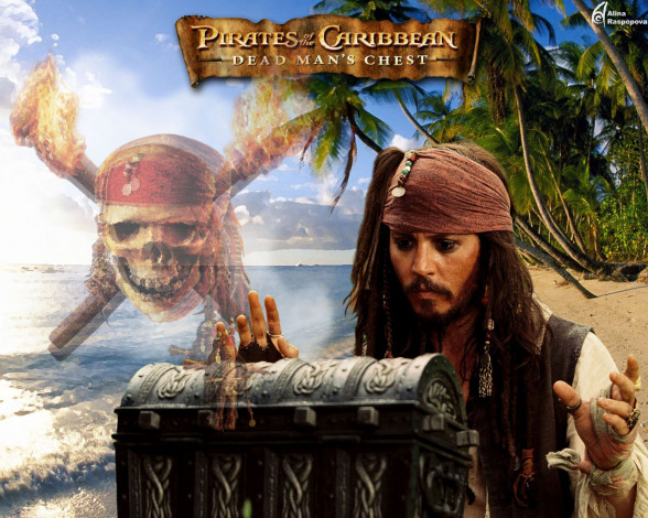 Обои картинки фото пираты, карибского, моря, сундук, мертвеца, кино, фильмы, pirates, of, the, caribbean, dead, man`s, chest