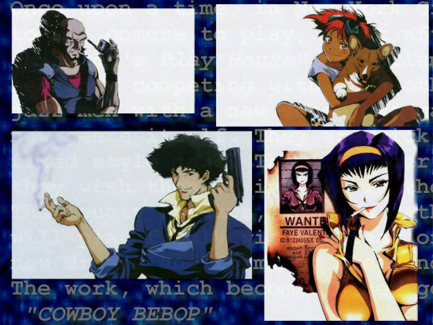 Обои картинки фото аниме, cowboy, bebop