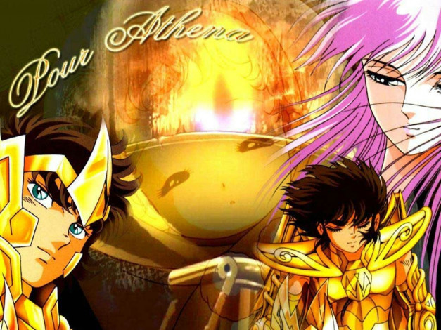 Обои картинки фото аниме, saint, seiya