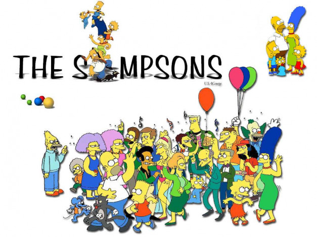 Обои картинки фото мультфильмы, the, simpsons
