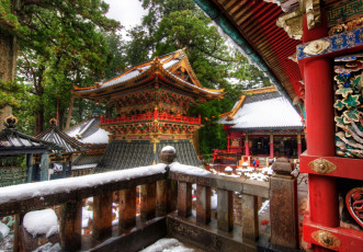 Картинка rinno ji temple nikko japan города буддистские другие храмы храм