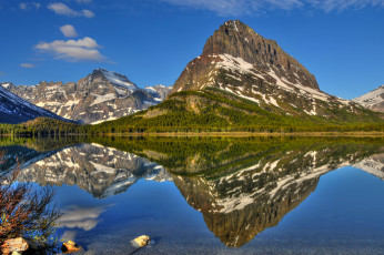 Картинка природа реки озера озеро отражение горы пейзаж