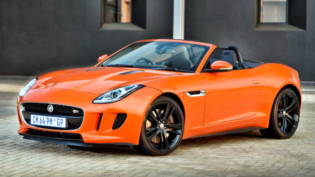 Обои картинки фото jaguar, type, автомобили, великобритания, класс, люкс, land, rover, ltd