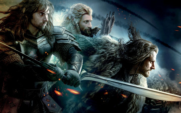 Картинка кино+фильмы the+hobbit +the+battle+of+the+five+armies хоббит гномы война клинки доспехи