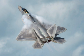 Картинка f-22+raptor авиация боевые+самолёты истребитель