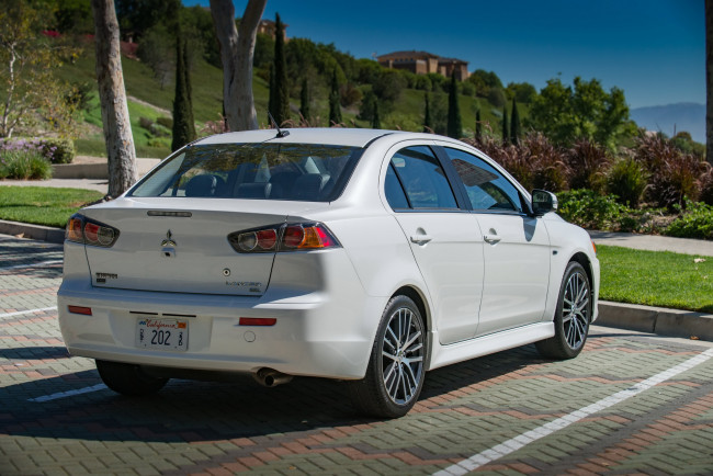 Обои картинки фото автомобили, mitsubishi, north, america, 2016г, sel, lancer