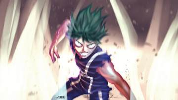 обоя аниме, boku no hero academia, моя, геройская, академия