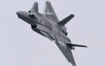 Картинка chengdu+j-20 авиация боевые+самолёты чэнду j20 ввс китая истребитель современный военный самолет