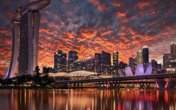 Картинка города сингапур+ сингапур