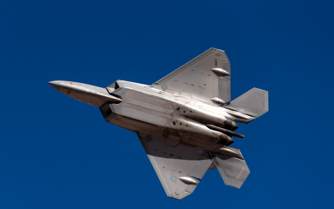 Обои картинки фото авиация, боевые самолёты, f22a, raptor