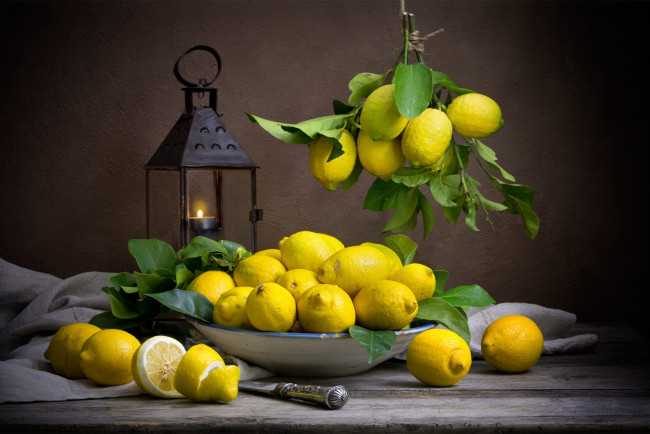 Обои картинки фото еда, натюрморт, лимон