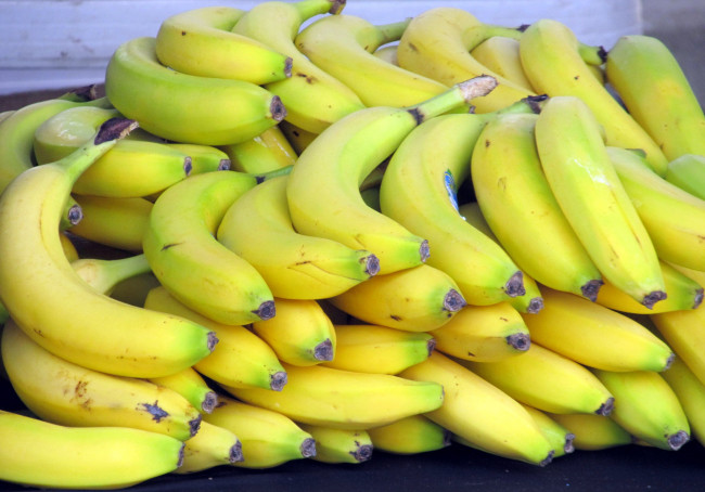 Обои картинки фото еда, бананы, много